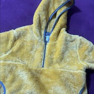 Cat & Jack Fuzzy Mustard Hoodie